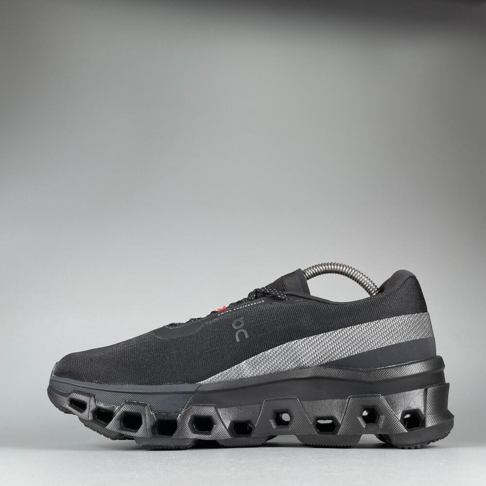 On Cloudmonster 2 Women's 9.5 Black/Eclipse Running Sneakers Athletic Shoes NEW - Picture 7 of 9